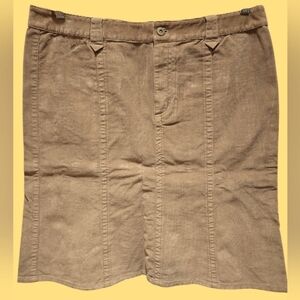 Eddie Bauer Corduroy Skirt Size 16 NWOT